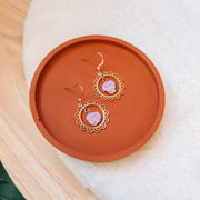Flower Frame Earrings