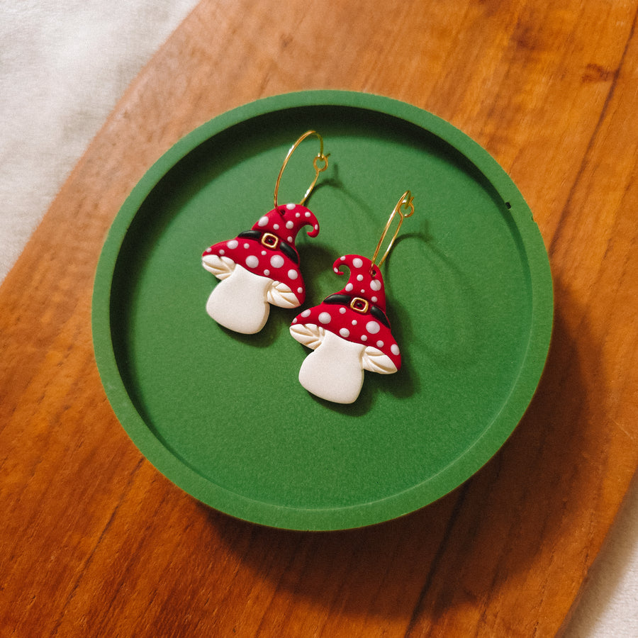Witchy Mushroom Earrings