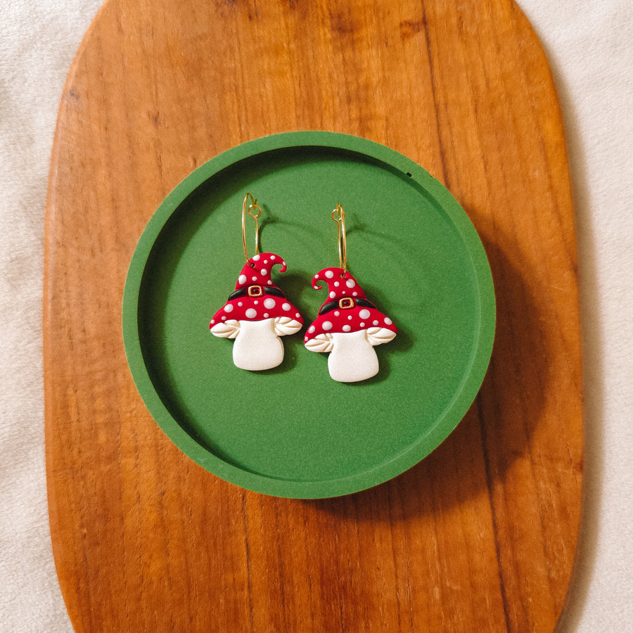 Witchy Mushroom Earrings