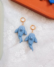 Astral Whale Shark Earrings