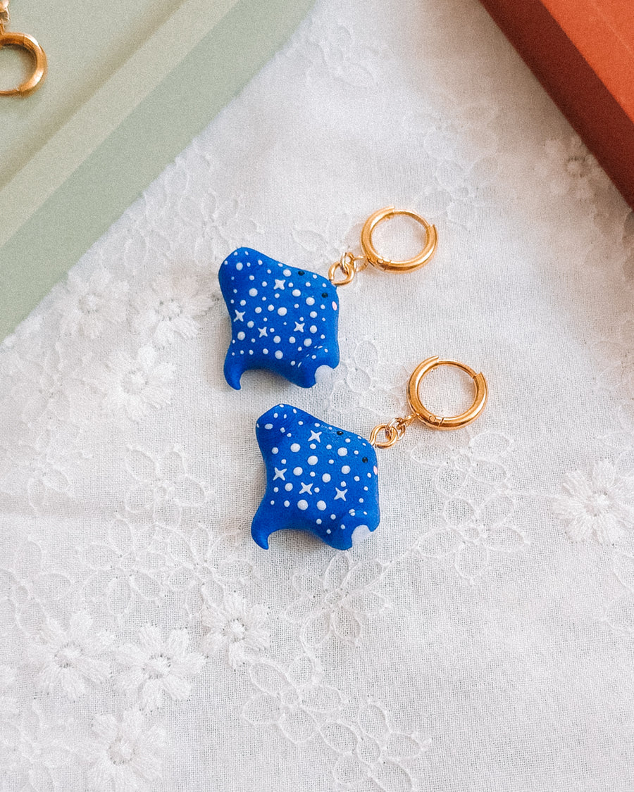 Celestial Stingray Earrings