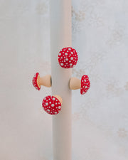 Mushroom Magnet Buddies (Set of 2)