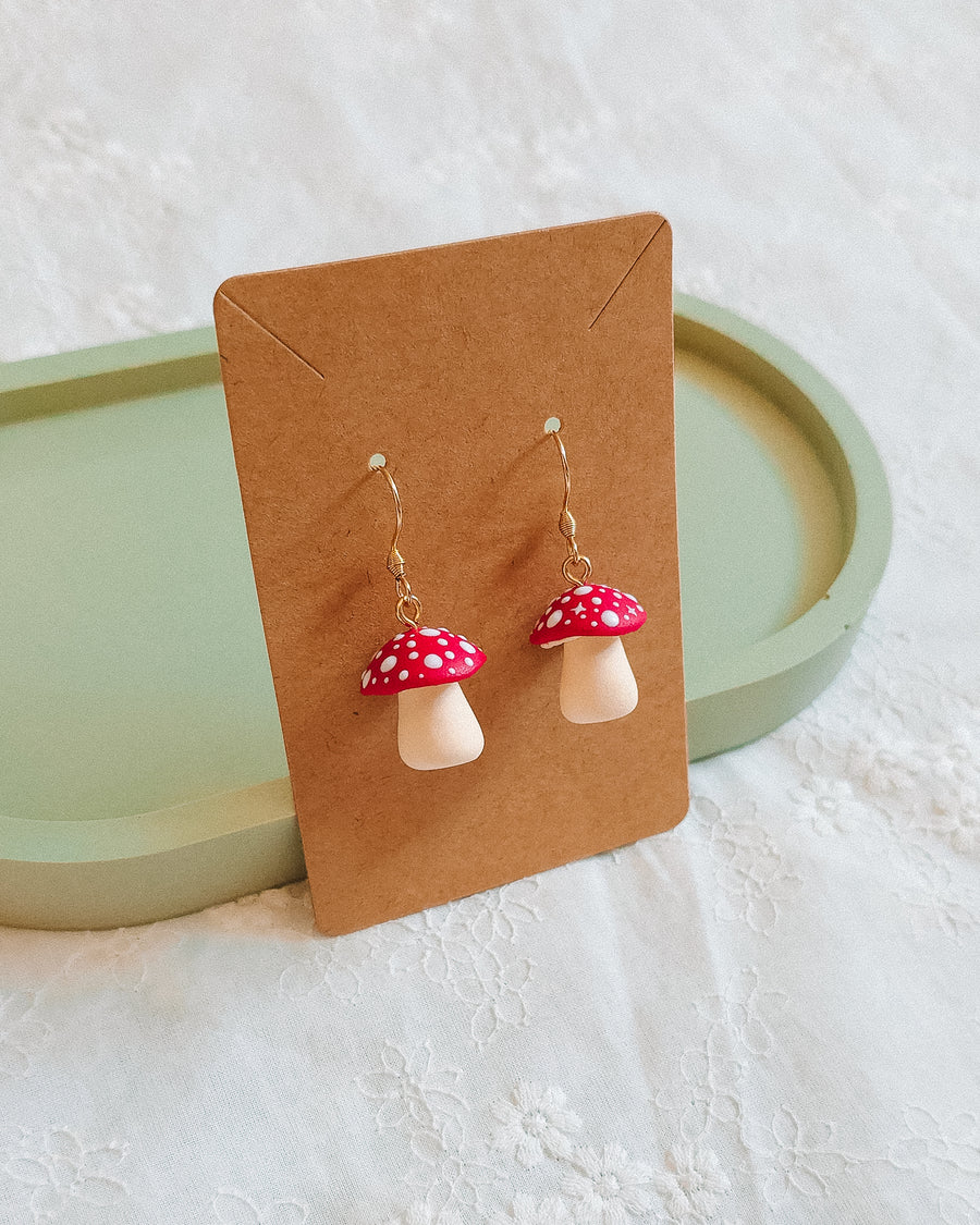 Mushroom Earrings