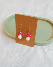 Mushroom Earrings