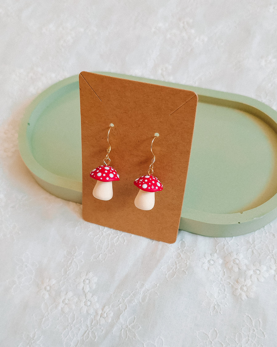 Mushroom Earrings