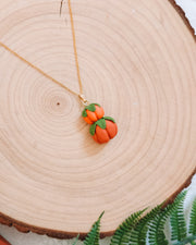 Pumpkin Stack Pendant & Chain Necklaces