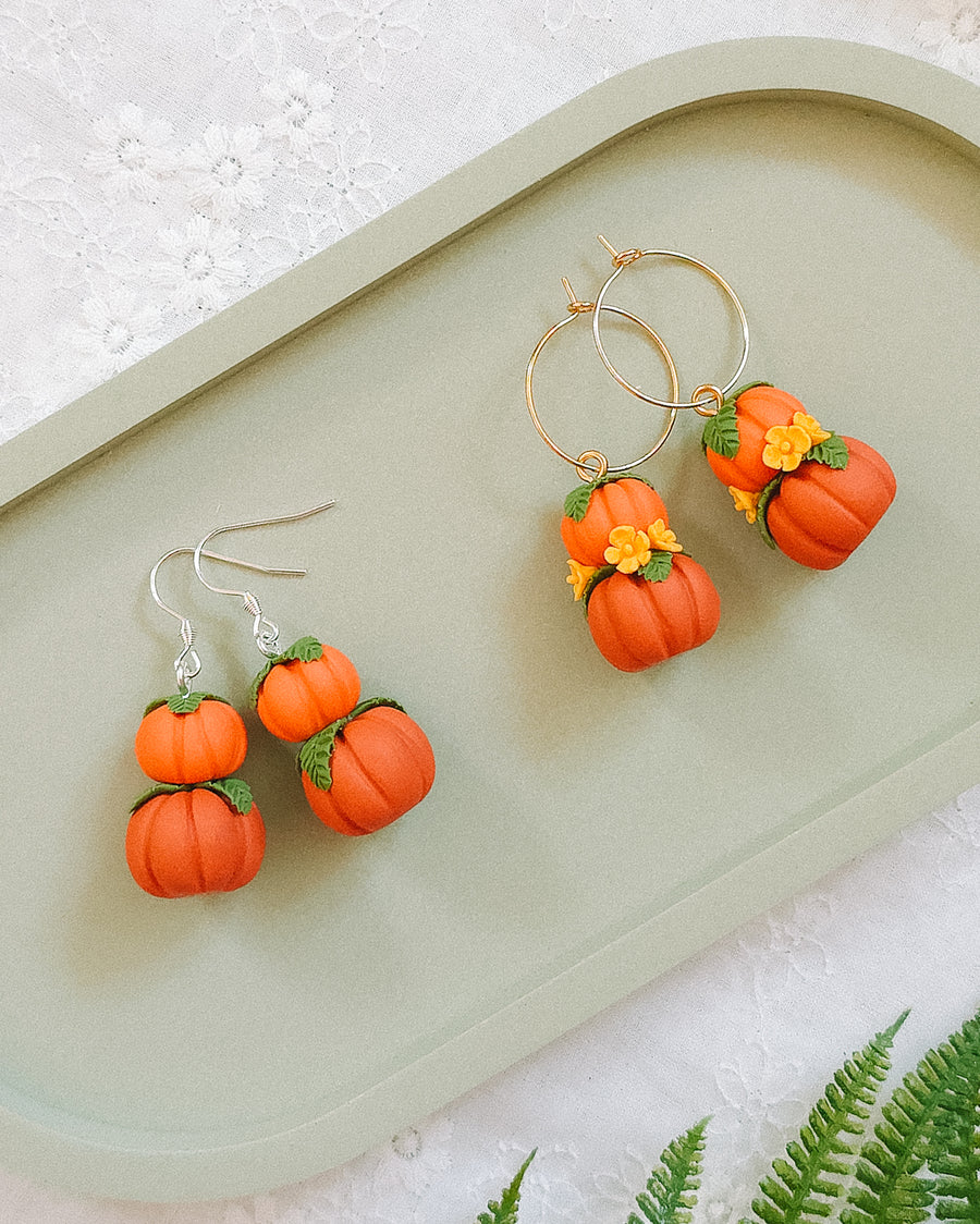 Pumpkin Stack Earrings