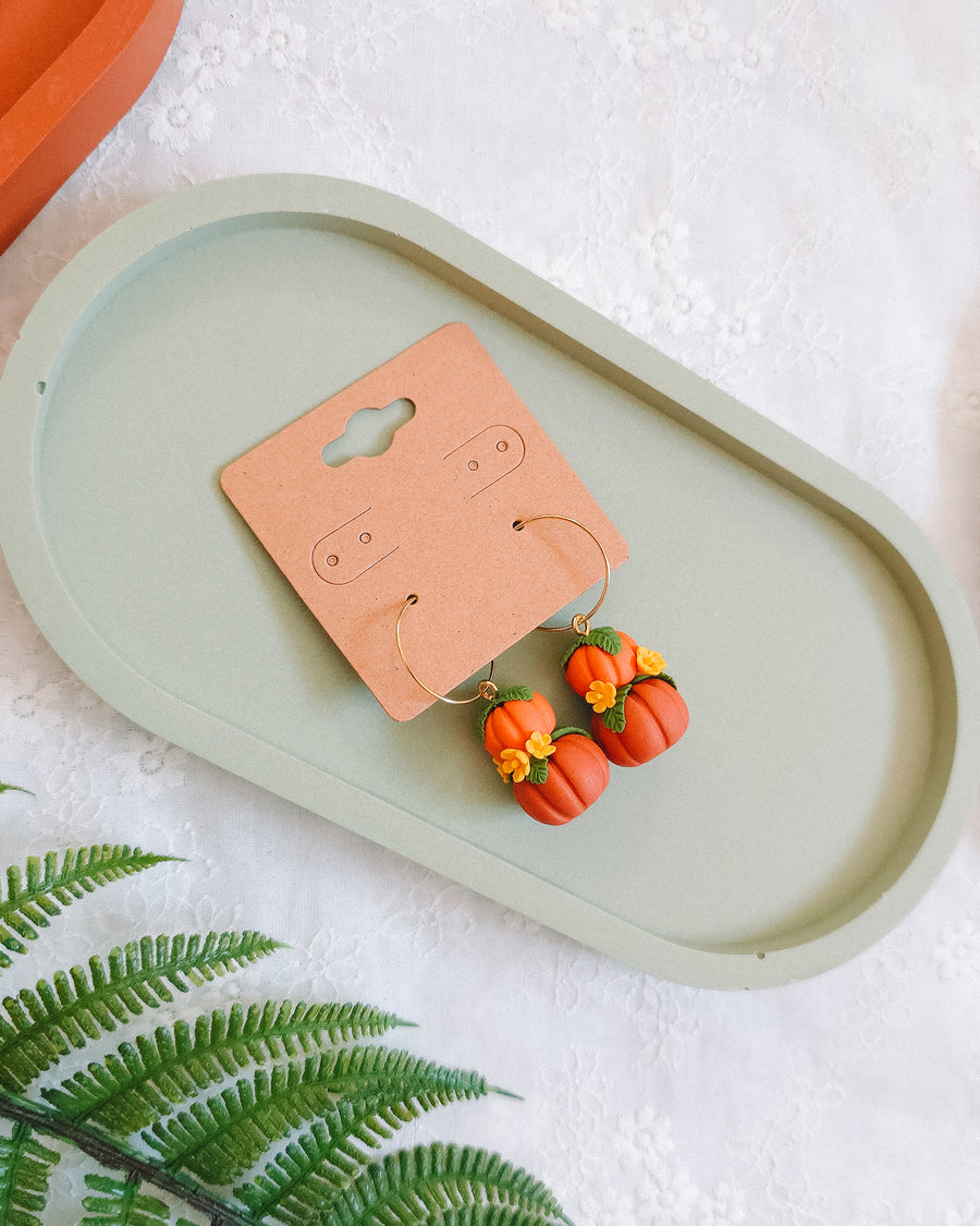 Pumpkin Stack Earrings