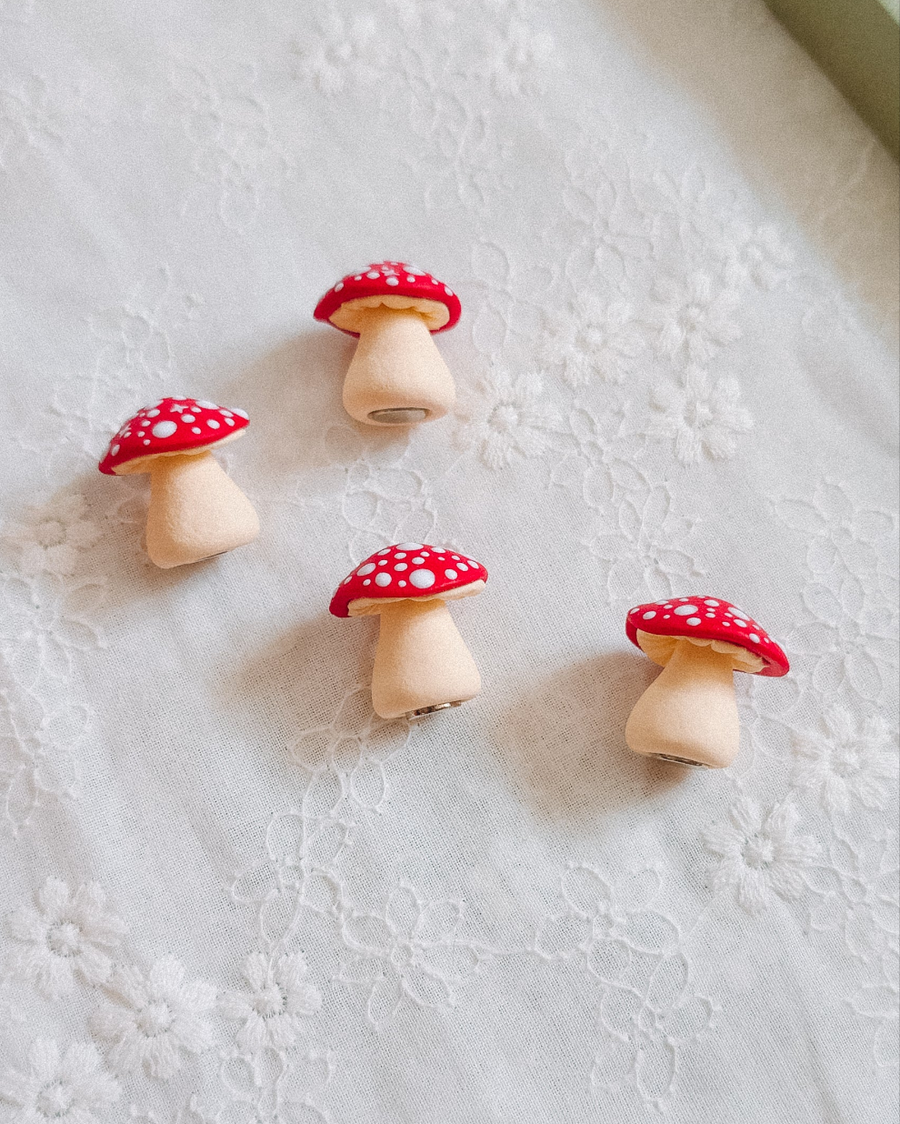 Mushroom Magnet Buddies (Set of 2)