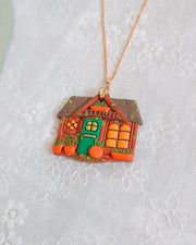 Herbalist Shop Pendant & Chain Necklace