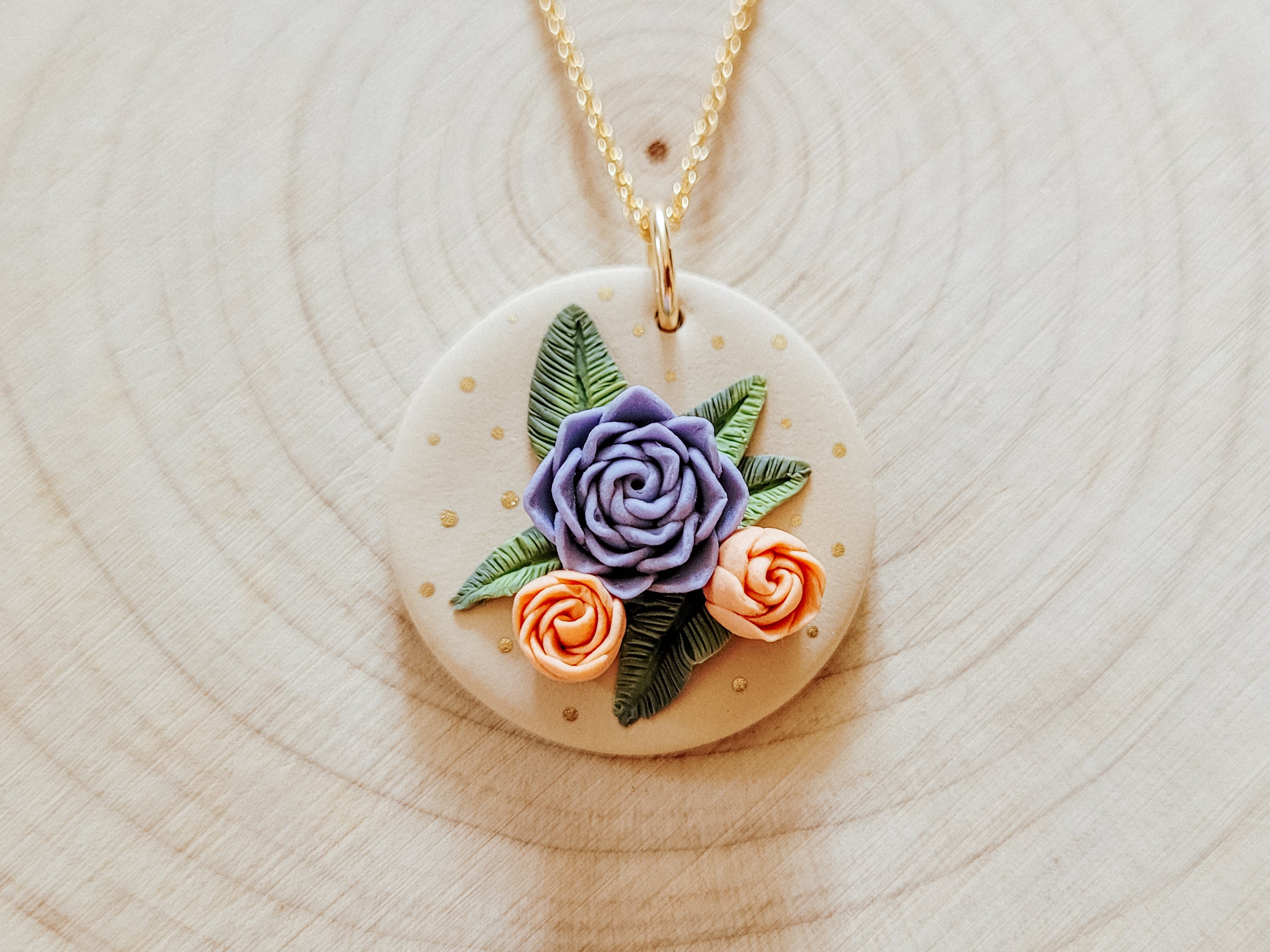 Budding Roses Necklace