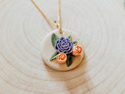 Budding Roses Necklace