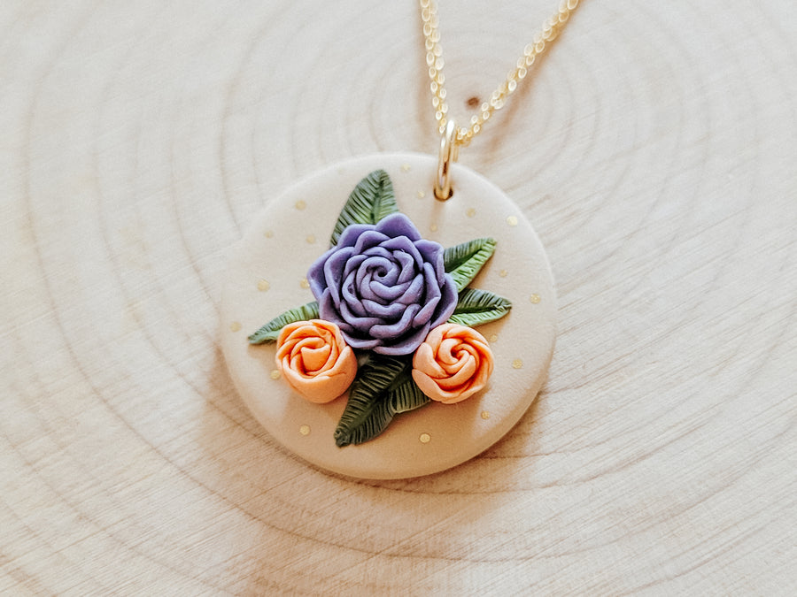 Budding Roses Necklace
