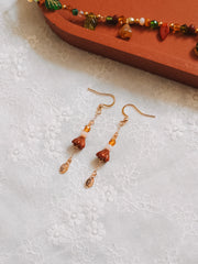 Autumn Flower Dangle Earrings (for Autumn Fox necklaces)